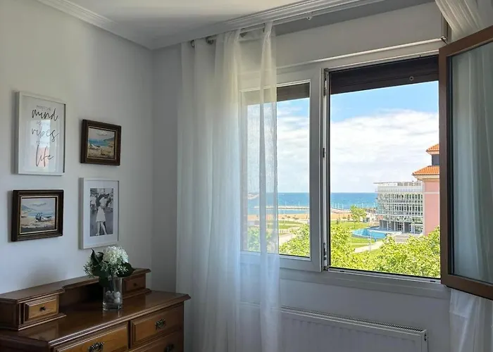 View - 2 Hab Wifi Garaje - Vistas Al Mar - Vut-4745-as Διαμέρισμα